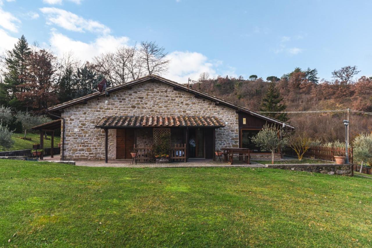 Agriturismo Ponte Di Riocchio Gubbio Dış mekan fotoğraf