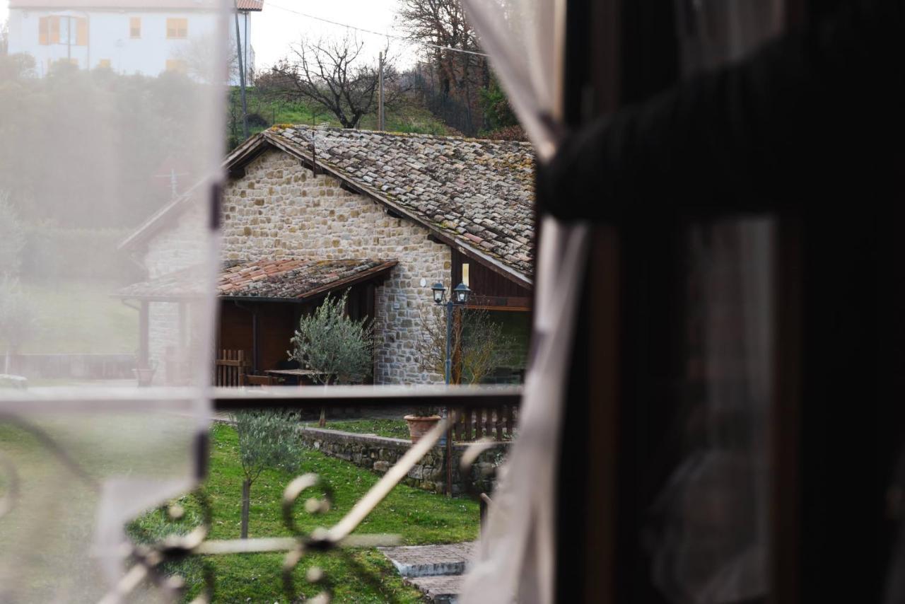 Agriturismo Ponte Di Riocchio Gubbio Dış mekan fotoğraf