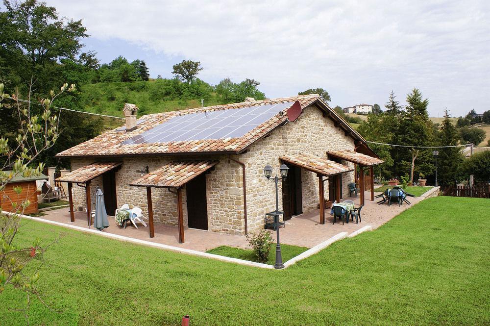 Agriturismo Ponte Di Riocchio Gubbio Dış mekan fotoğraf