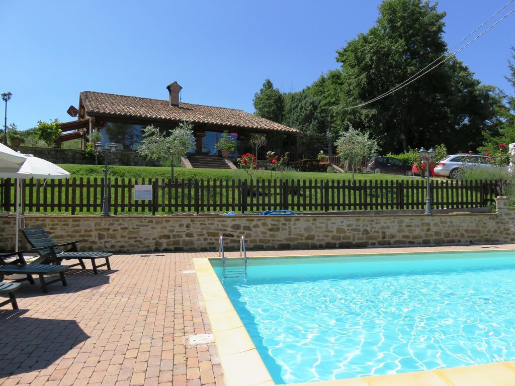 Agriturismo Ponte Di Riocchio Gubbio Dış mekan fotoğraf