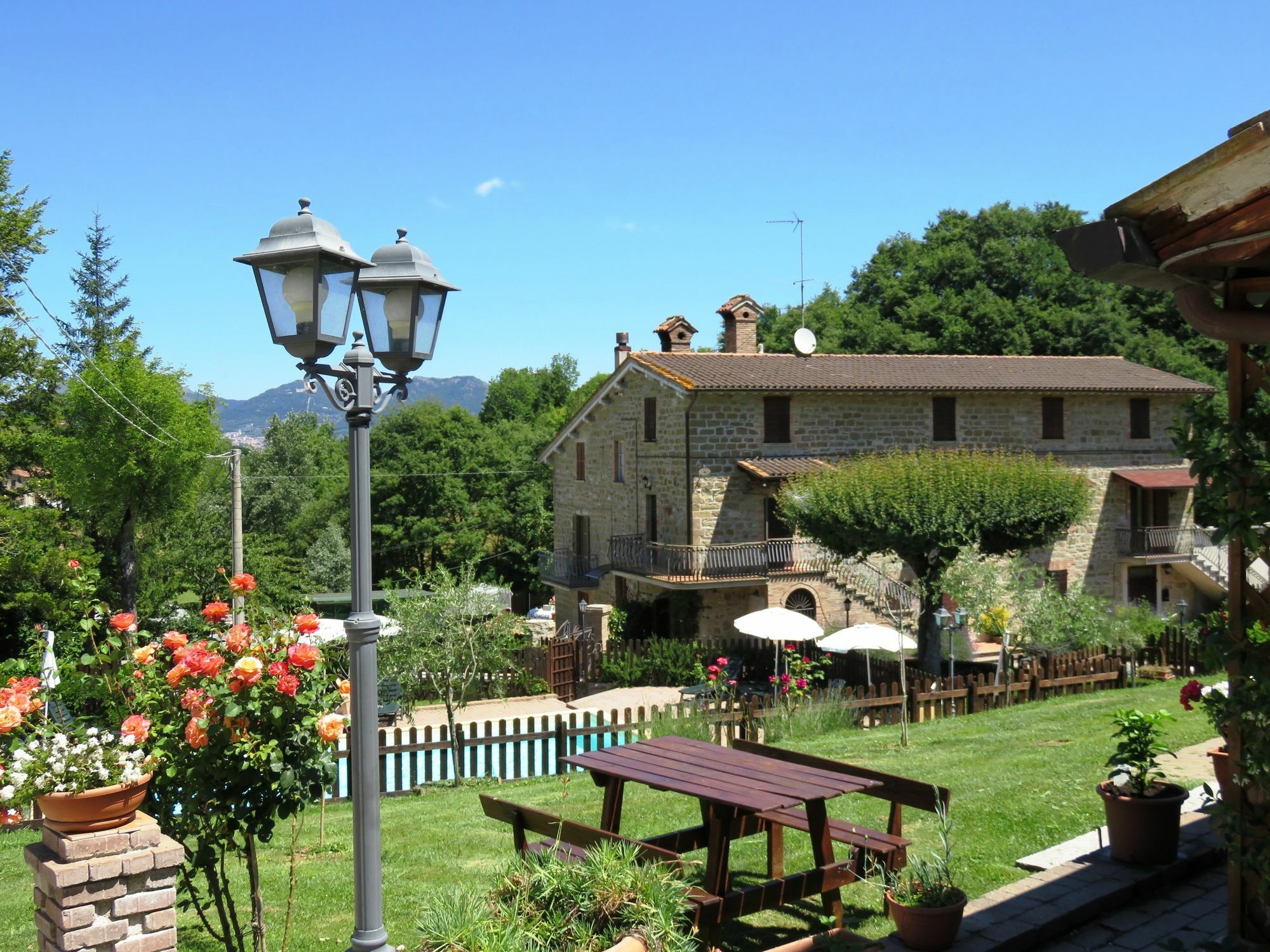 Agriturismo Ponte Di Riocchio Gubbio Dış mekan fotoğraf