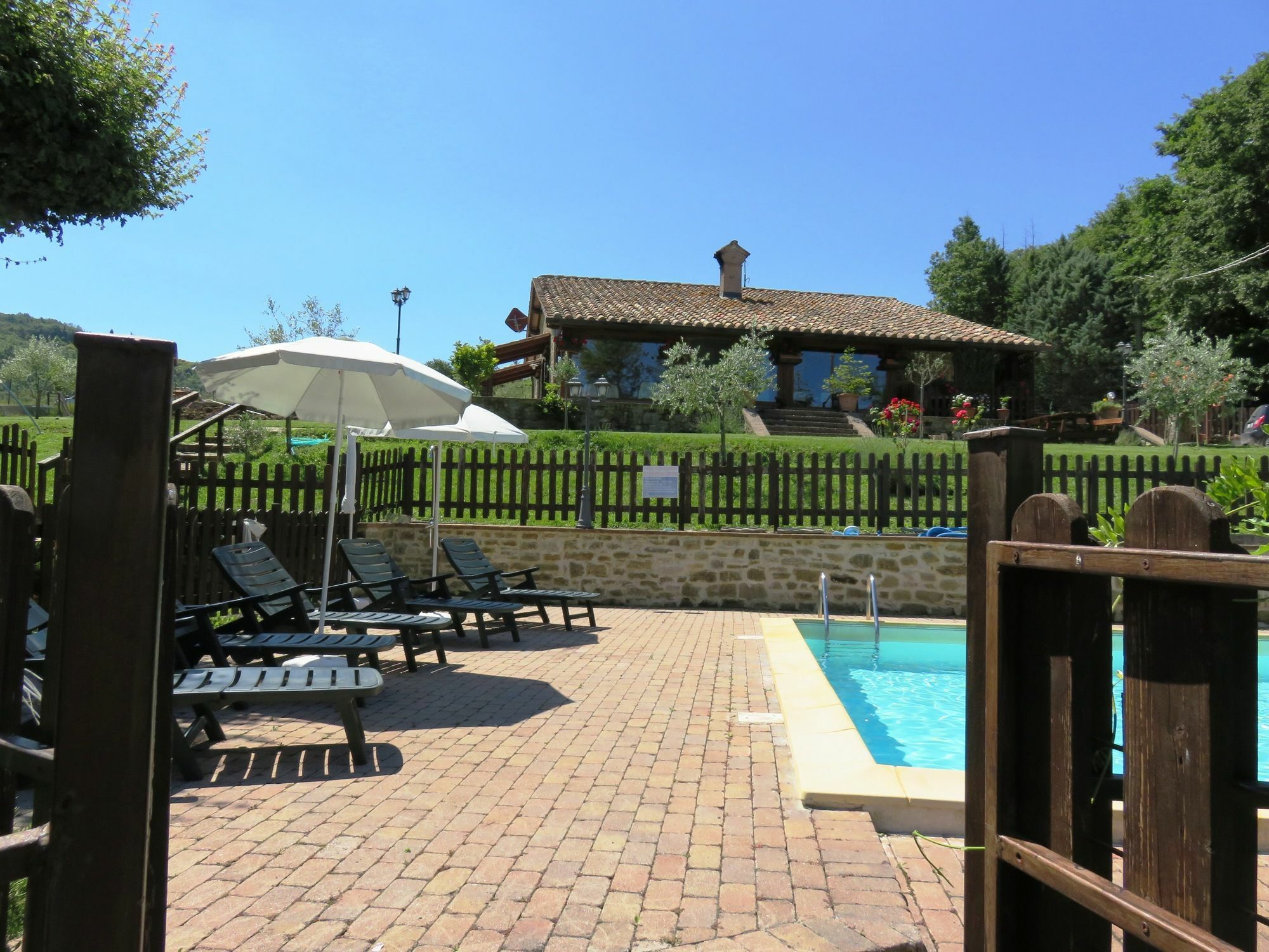 Agriturismo Ponte Di Riocchio Gubbio Dış mekan fotoğraf