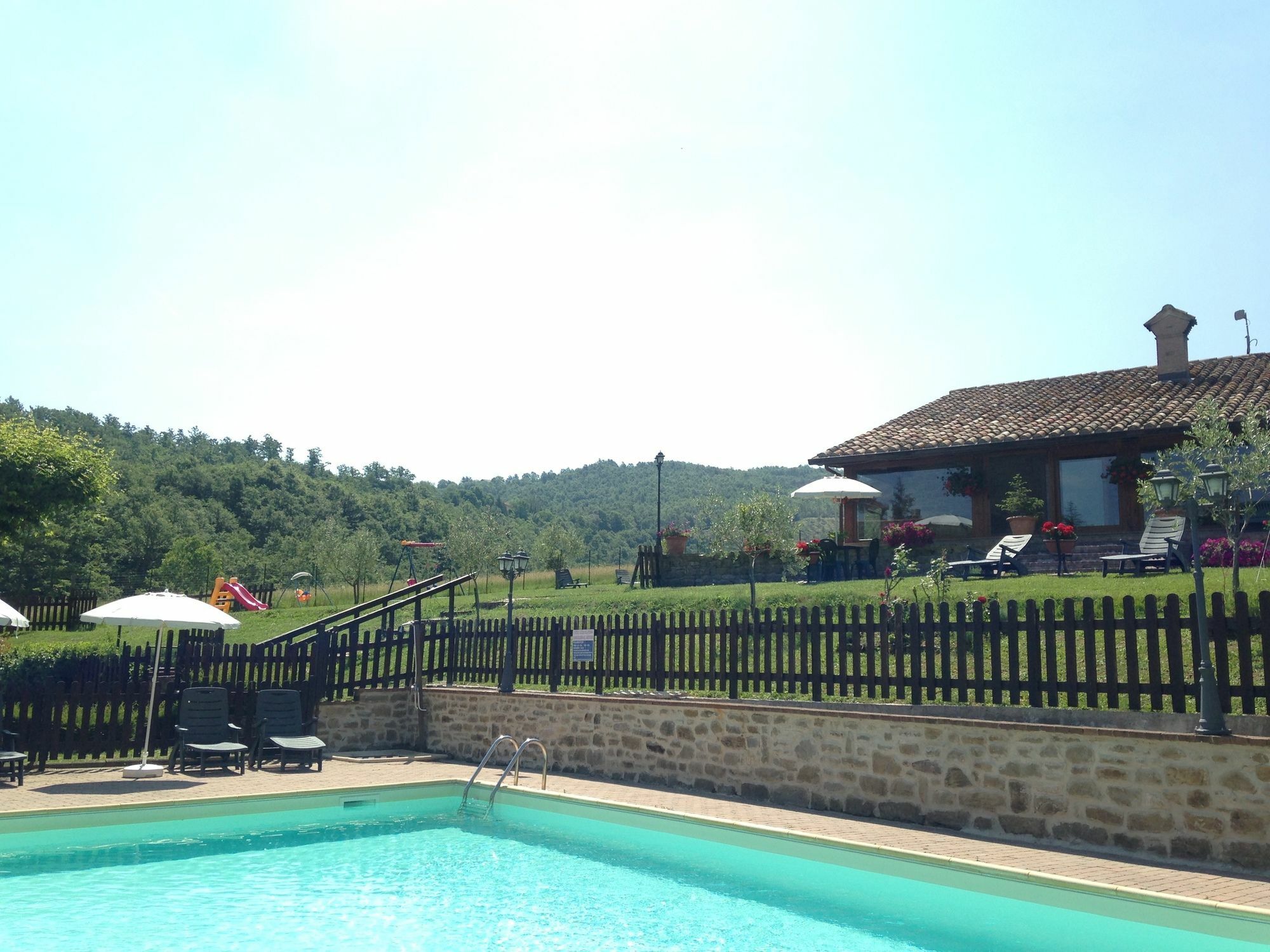 Agriturismo Ponte Di Riocchio Gubbio Dış mekan fotoğraf